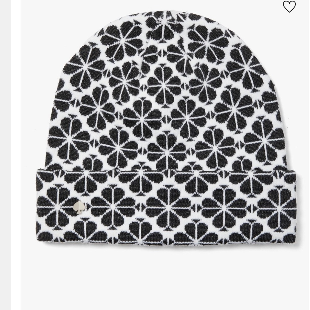 Kate Spade Flower Beanie (NWT)